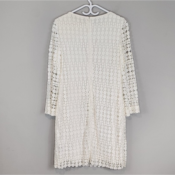 Ralph Lauren Geometric Lace Shift Dress Sz. 10 - Picture 6 of 9